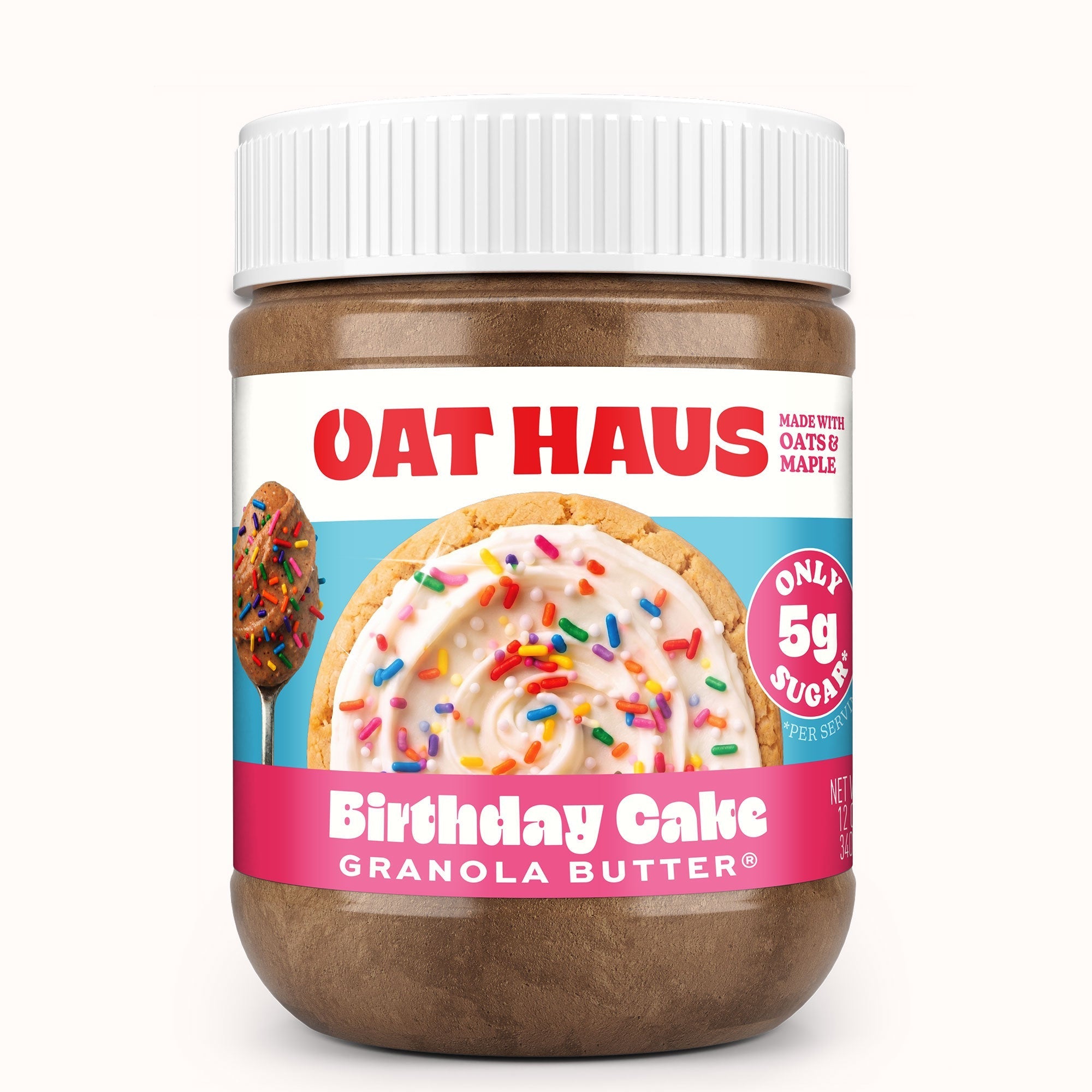 Birthday Cake Granola Butter